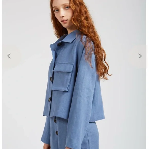 Paloma Wool Apollonia Jacket Soft Blue Size 36/US4 - Picture 3 of 15